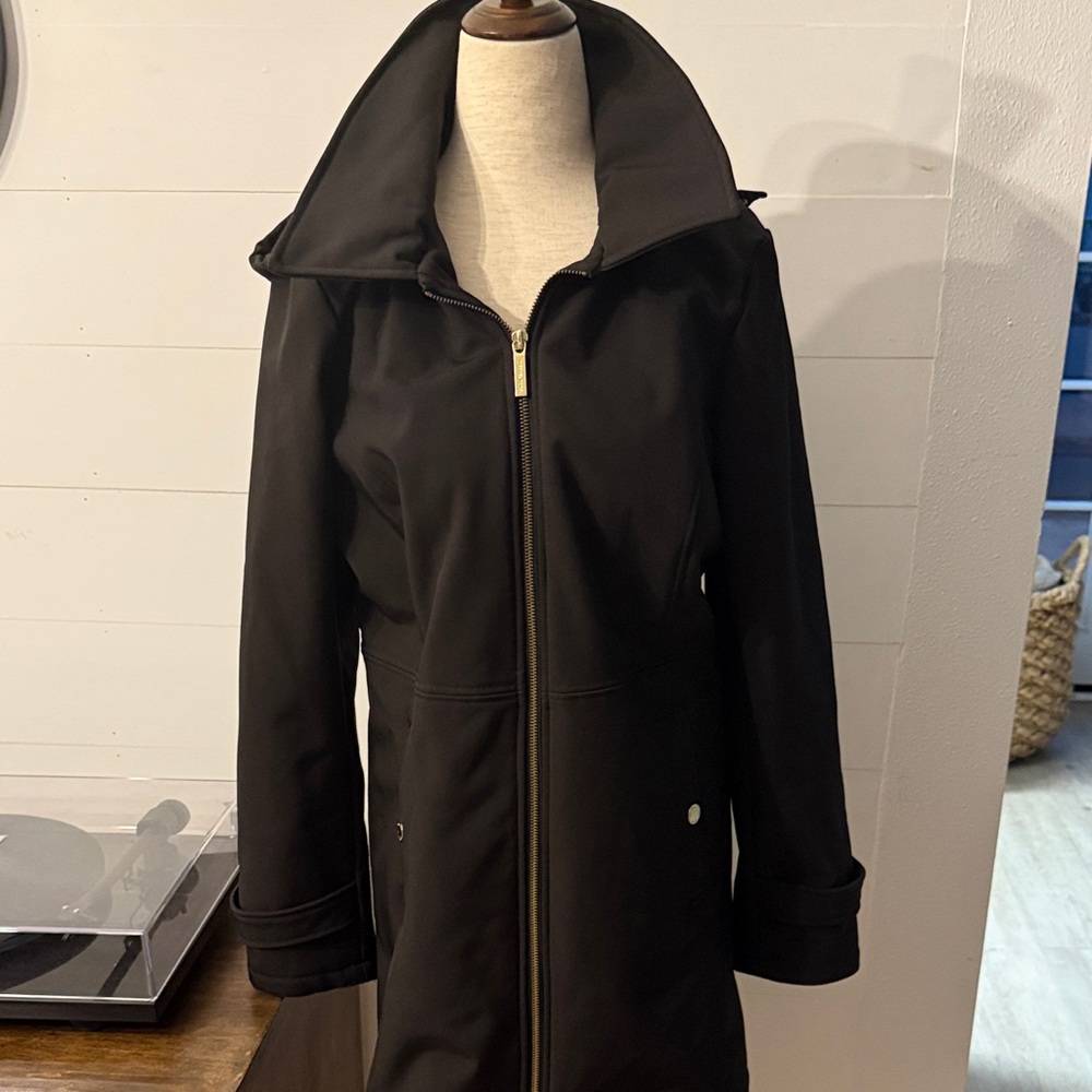 Michael Kors Microfiber Black Jacket - image 1